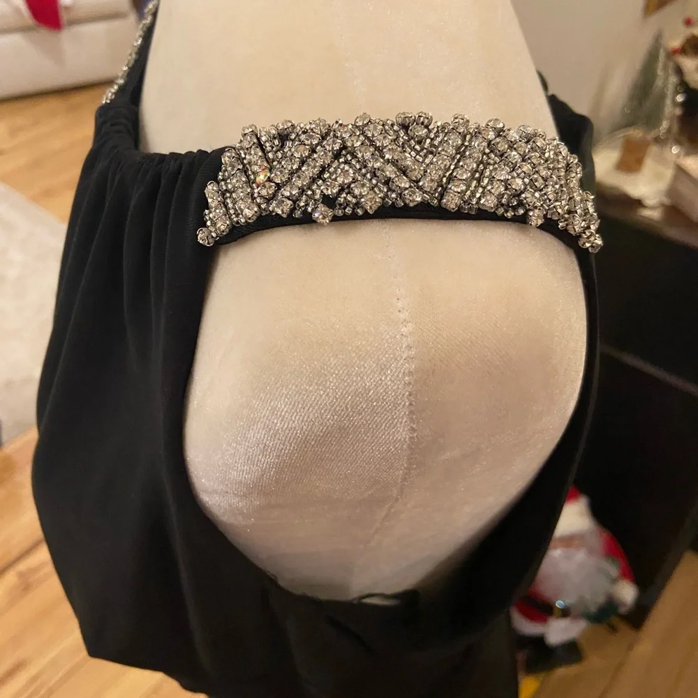 Ralph Lauren Evening Black Gown Size 14